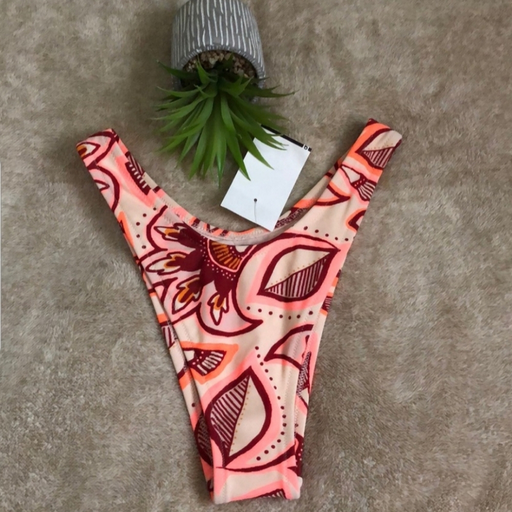 Aerie Hi- Leg Cheeky Bikini Swim Bottom